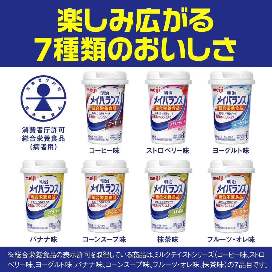 明治（meiji） メイバランス Mini【 ヨーグルト味 125ml×12本×2ケース