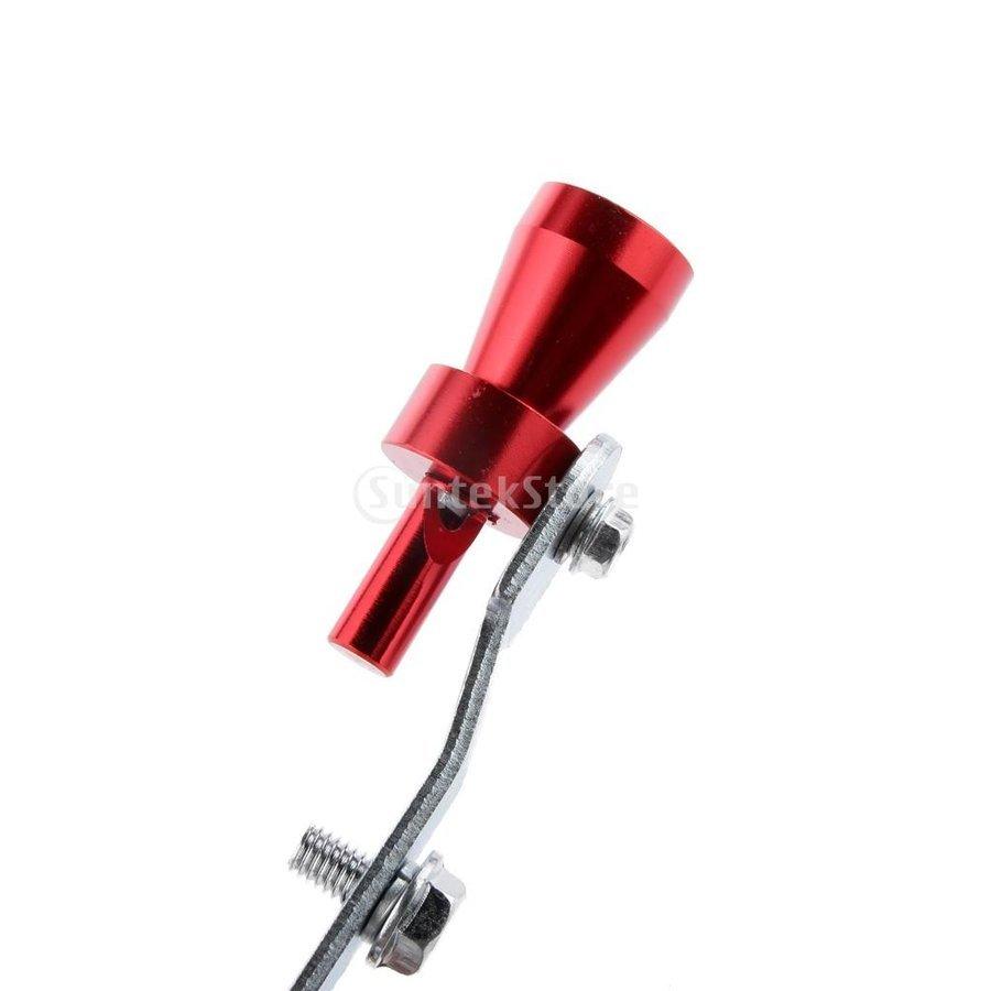 品質保証 マフラー 排気管 ターボ 音 笛 シミュレータ ウィスラー ホイッスル 車の排気量による サイズ バリエーション S 赤 Aynaelda Com