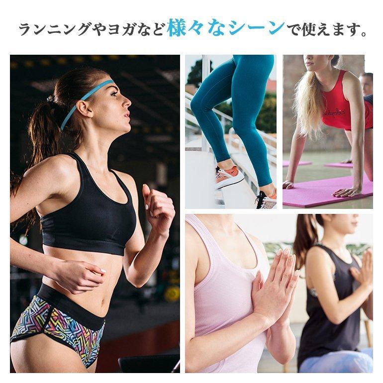日本未発売 ヘッドバンド ヘアバンド スポーツ ゴム 滑り止め ずれにくい シリコン ビビット ファッション オシャレ 伸縮性 トレーニング ジム ヨガ 送料無料 Aynaelda Com