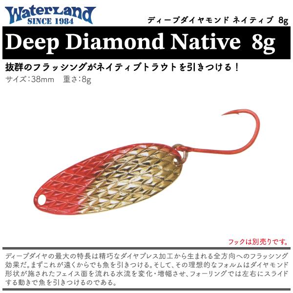 WaterLand（ウォーターランド） ディープダイヤモンド ネイティブ 8g
