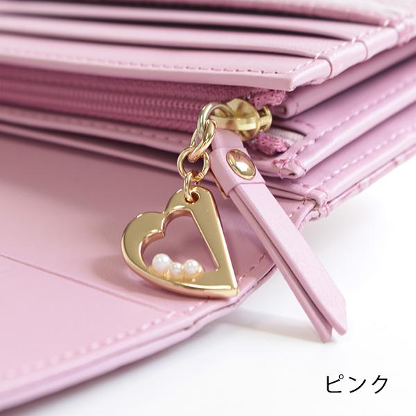 LANVIN en Bleu ランバン 財布 レディース 長財布 かぶせ ランバンオン