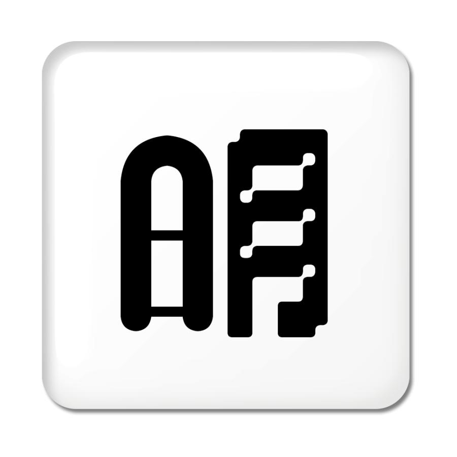 一文字漢字 缶バッジ スクエア型 【72】【明】 当店 オリジナル 小さめ おしゃれ かわいい 【ポジティブグッズ】PSTV 推し活 | 