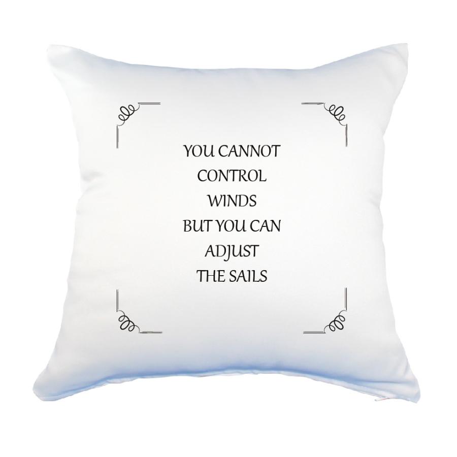 英語 名言 グッズ クッション Lサイズ You Cannot Control 3 コイル 45 45cm オリジナル おすすめ かっこいい 腰痛対策に E003 グッズ うちわ専門店 ファンクリ 通販 Yahoo ショッピング