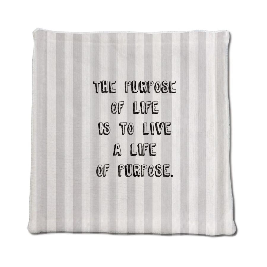 英語 名言 グッズ ハンドタオル The Purpose Of Life 101 ストライプ 0mm 0mm オリジナル おすすめ かっこいい 父の日 E オリジナルグッズ専門店ファンクリ 通販 Yahoo ショッピング