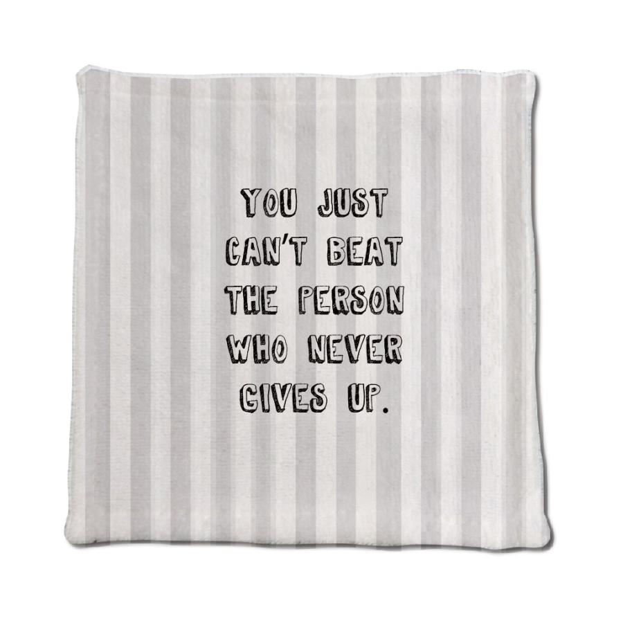 英語 名言 グッズ ハンドタオル You Just Can T Beat 173 ストライプ 0mm 0mmオリジナル おすすめ かっこいい E107 オリジナルグッズ専門店ファンクリ 通販 Yahoo ショッピング