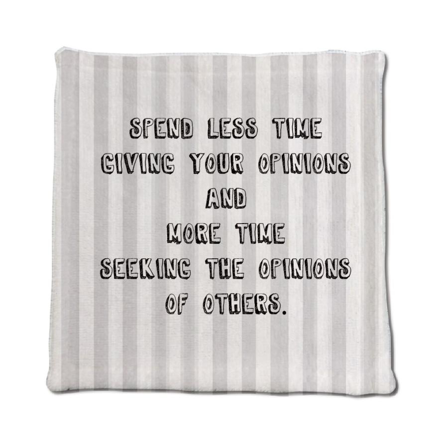 英語 名言 グッズ ハンドタオル Spend Less Time Giving Your Opinions 260 ストライプ 0mm 0mmオリジナル おすすめ 部活 引退 E オリジナルグッズ専門店ファンクリ 通販 Yahoo ショッピング