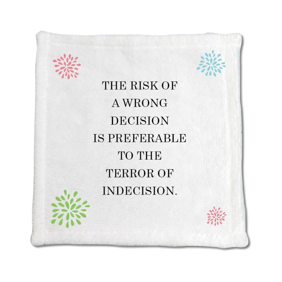 英語 名言 グッズ ハンドタオル The Risk Of A Wrong 2 花火 0mm 0mm オリジナル おすすめ かっこいい E オリジナルグッズ専門店ファンクリ 通販 Yahoo ショッピング