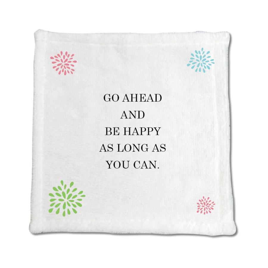 英語 名言 グッズ ハンドタオル Go Ahead And Be Happy 90 花火 0mm 0mm オリジナル おすすめ かっこいい E オリジナルグッズ専門店ファンクリ 通販 Yahoo ショッピング