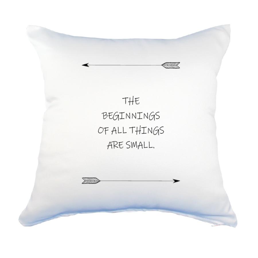 英語 名言 グッズ クッション Lサイズ カバーのみ The Beginnings 49 アロー 45 45cm オリジナル おすすめ 部活 引退 E2355 オリジナルグッズ専門店ファンクリ 通販 Yahoo ショッピング