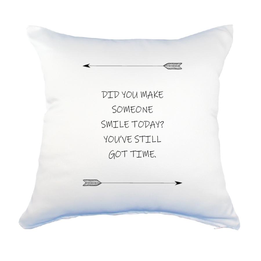 英語 名言 グッズ クッション Lサイズ Did You Make Someone 254 アロー 45 45cm オリジナル おすすめ かっこいい 父の日 E2760 オリジナルグッズ専門店ファンクリ 通販 Yahoo ショッピング