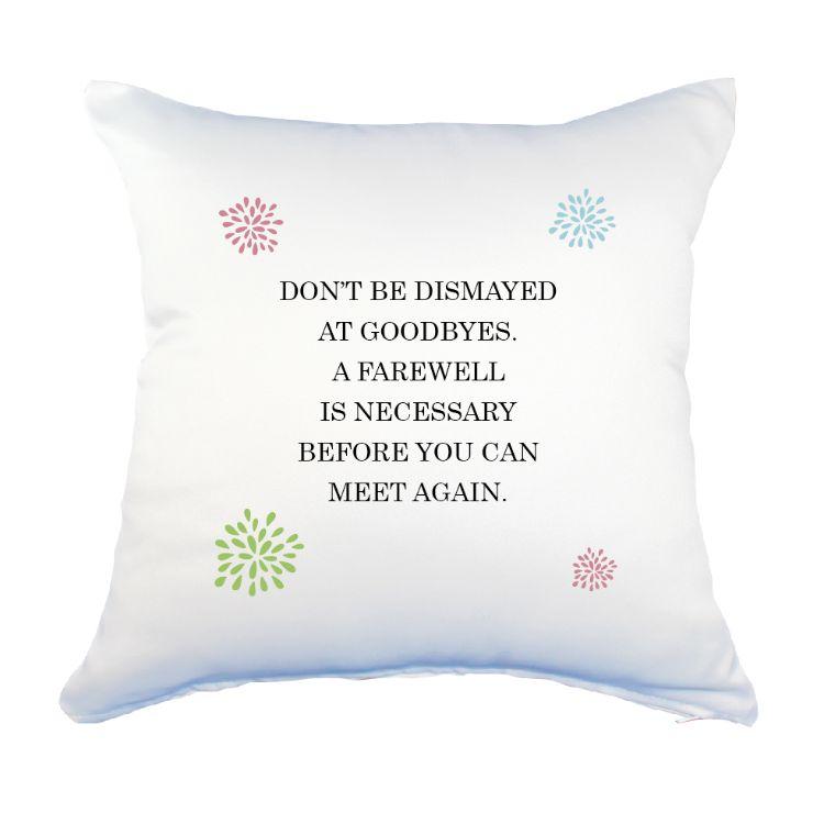 英語 名言 グッズ クッション Lサイズ Don T Be Dismayed At Goodbyes 241 花火 45 45cm オリジナル おすすめ 部活 引退 E オリジナルグッズ専門店ファンクリ 通販 Yahoo ショッピング