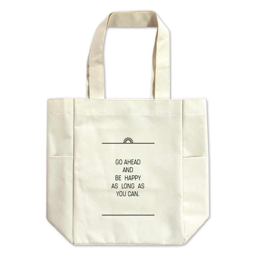 英語 名言 グッズ トートバッグ Go Ahead And Be Happy 90 サンライズ オリジナル おすすめ キャンバス ポジティブグッズ E オリジナルグッズ専門店ファンクリ 通販 Yahoo ショッピング