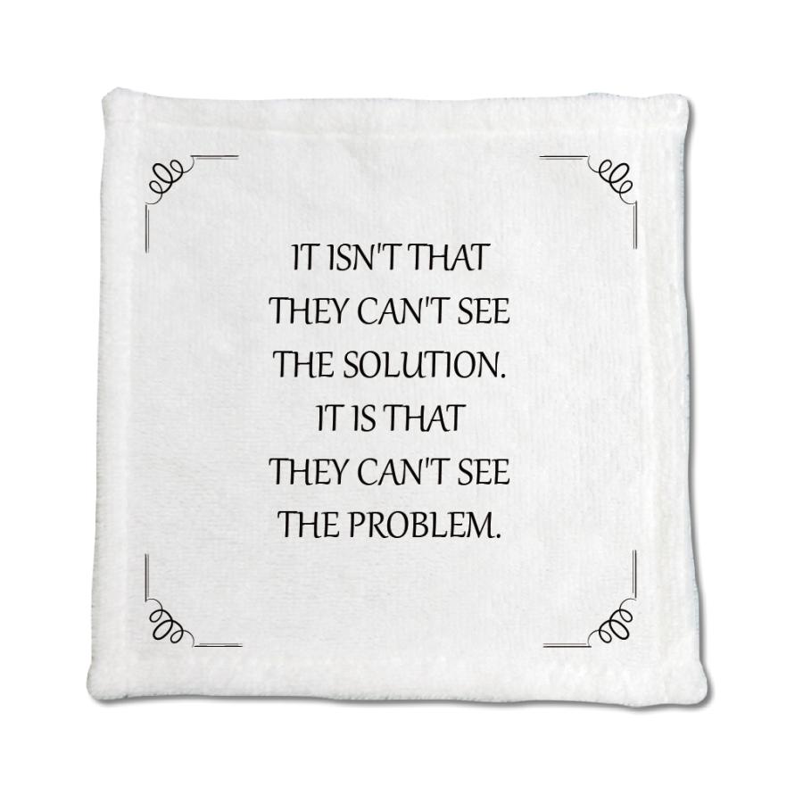 英語 名言 グッズ ハンドタオル It Isn T That They Can T See コイル 0mm 0mm ミニタオル オリジナル おすすめ E8122 オリジナルグッズ専門店ファンクリ 通販 Yahoo ショッピング