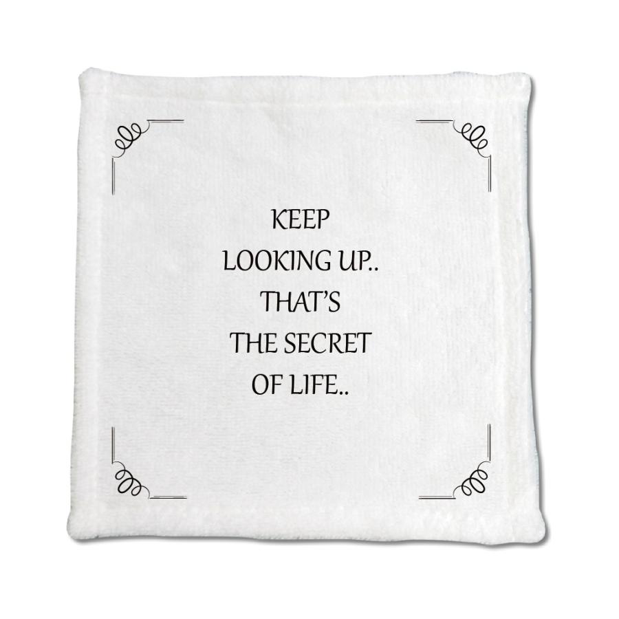 英語 名言 グッズ ハンドタオル Keep Looking Up 54 コイル 0mm 0mm ミニタオル オリジナル おすすめ 部活 引退 E8156 オリジナルグッズ専門店ファンクリ 通販 Yahoo ショッピング
