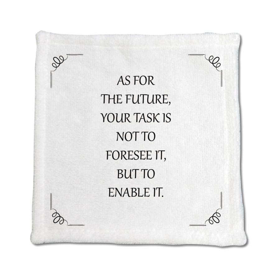 英語 名言 グッズ ハンドタオル As For The Future 140 コイル 0mm 0mm ミニタオル オリジナル Pstv 七五三 E42 オリジナルグッズ専門店ファンクリ 通販 Yahoo ショッピング