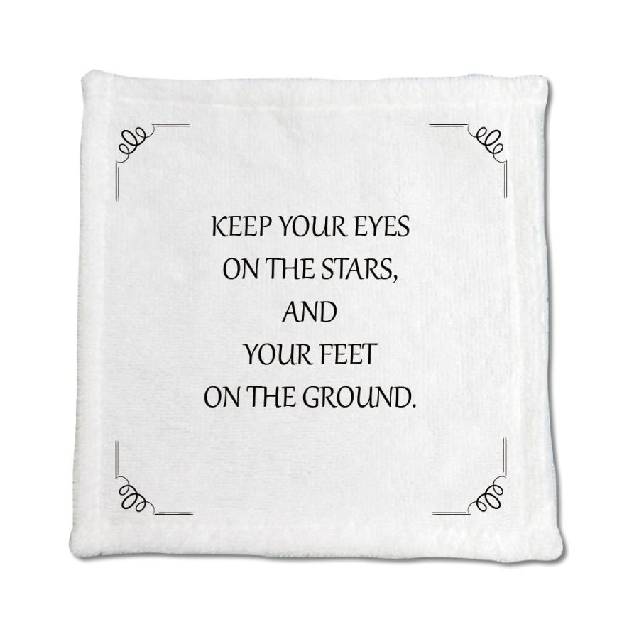 英語 名言 グッズ ハンドタオル Keep Your Eyes 192 コイル 148mm 148mm ミニタオル オリジナル おすすめ 部活 引退 E94 オリジナルグッズ専門店ファンクリ 通販 Yahoo ショッピング