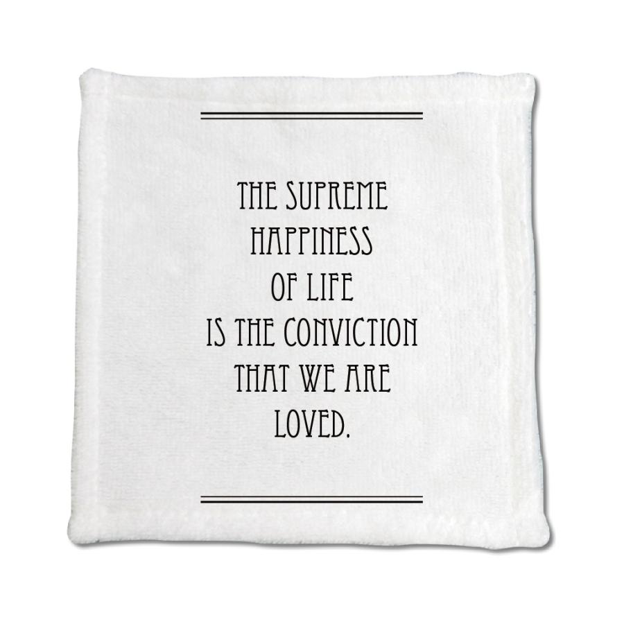 英語 名言 グッズ ハンドタオル The Supreme Happiness 102 ライン 0mm 0mm ミニタオル オリジナル Pstv クリスマス E8480 オリジナルグッズ専門店ファンクリ 通販 Yahoo ショッピング