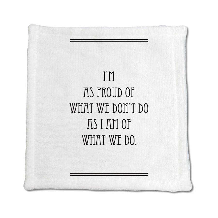 英語 名言 グッズ ハンドタオル I M As Proud Of 162 ライン 45 45cm オリジナル おすすめ かっこいい 父の日 E8540 オリジナルグッズ専門店ファンクリ 通販 Yahoo ショッピング