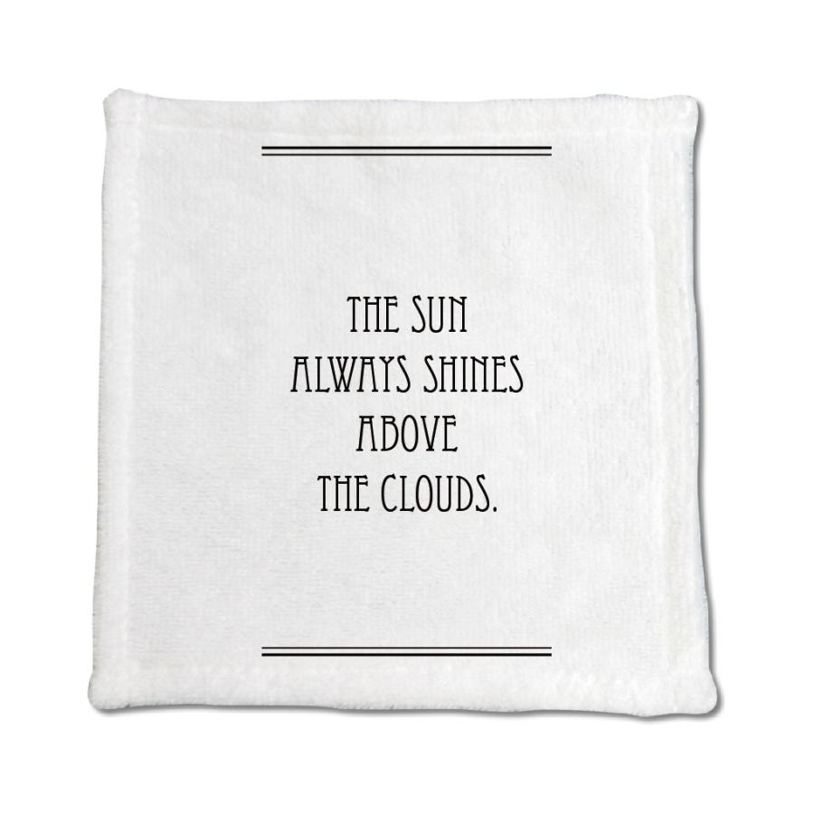 英語 名言 グッズ ハンドタオル The Sun Always Shines 239 ライン 0mm 0mm ミニタオル オリジナル おすすめ 部活 引退 E8617 オリジナルグッズ専門店ファンクリ 通販 Yahoo ショッピング