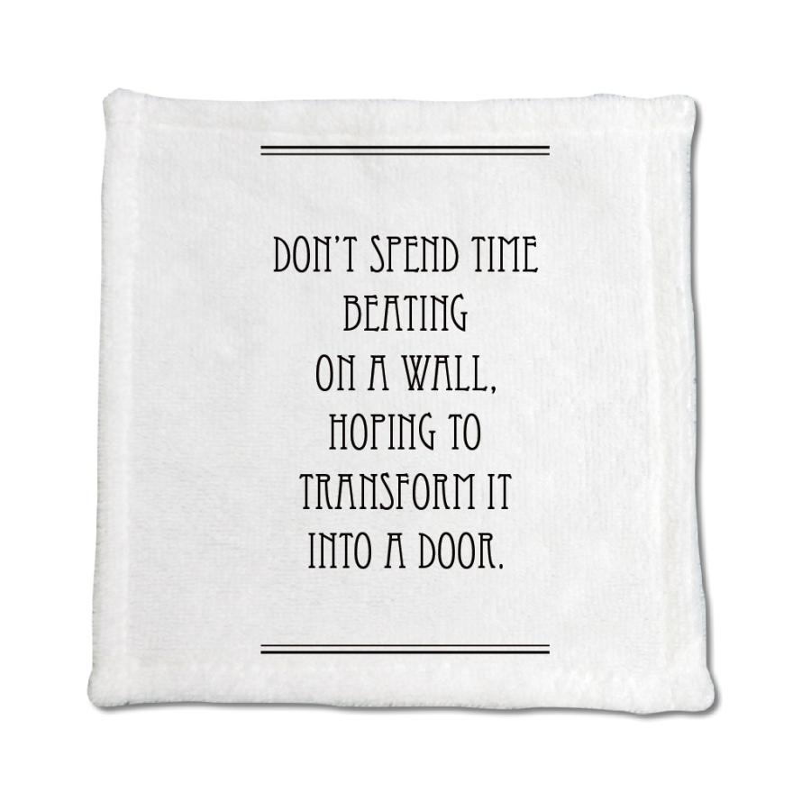 英語 名言 グッズ ハンドタオル Don T Spend Time Beating 256 ライン 0mm 0mm ミニタオル オリジナル おすすめ かっこいい 父の日 E8634 オリジナルグッズ専門店ファンクリ 通販 Yahoo ショッピング