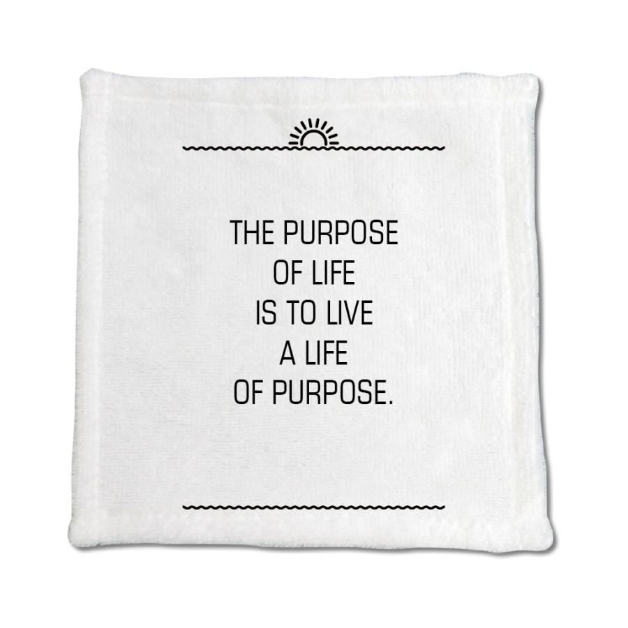 英語 名言 グッズ ハンドタオル The Purpose Of Life 101 サンライズ 0mm 0mm オリジナル おすすめ かっこいい 父の日 E9031 オリジナルグッズ専門店ファンクリ 通販 Yahoo ショッピング