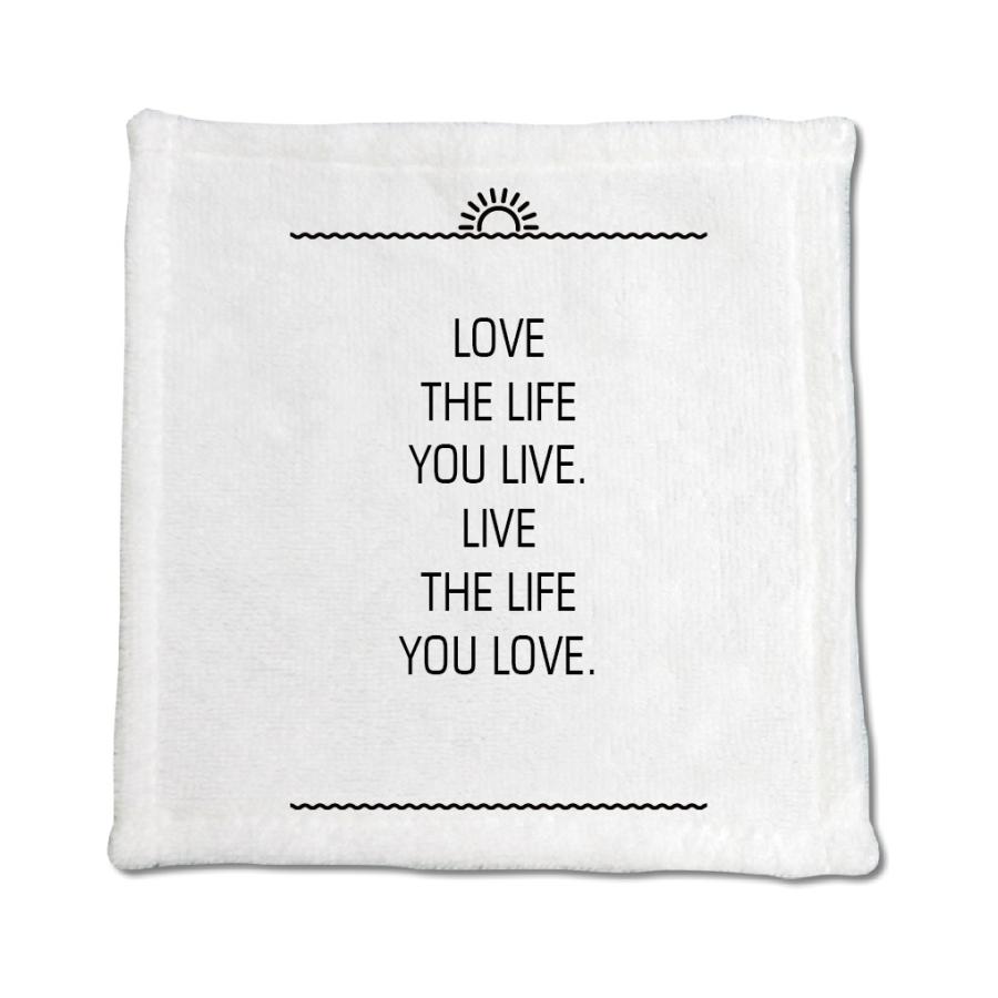 英語 名言 グッズ ハンドタオル Love The Life 159 サンライズ 0mm 0mm オリジナル おすすめ かっこいい 父の日 E90 オリジナルグッズ専門店ファンクリ 通販 Yahoo ショッピング
