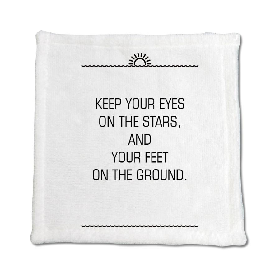 英語 名言 グッズ ハンドタオル Keep Your Eyes 192 サンライズ 0mm 0mm オリジナル おすすめ かっこいい E9122 オリジナルグッズ専門店ファンクリ 通販 Yahoo ショッピング