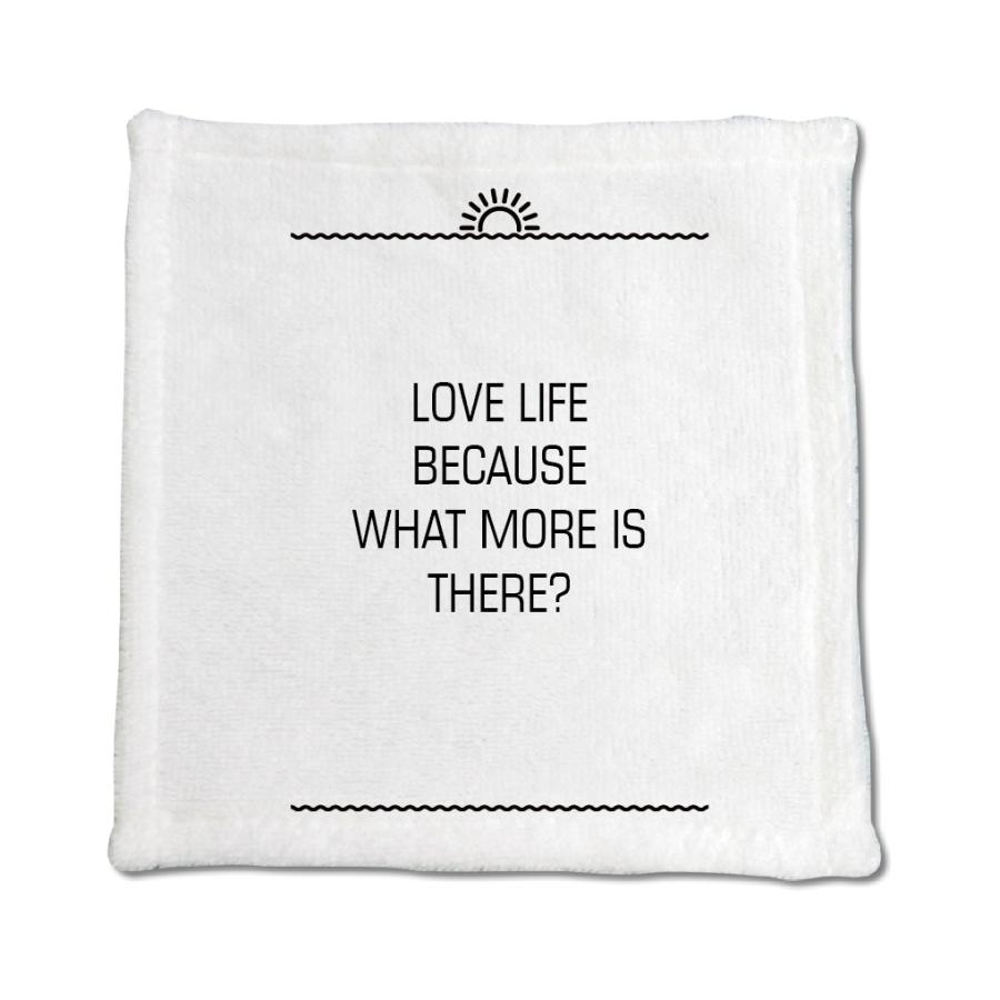 英語 名言 グッズ ハンドタオル Love Life Because 7 サンライズ 0mm 0mm オリジナル おすすめ かっこいい E9137 グッズ うちわ専門店 ファンクリ 通販 Yahoo ショッピング