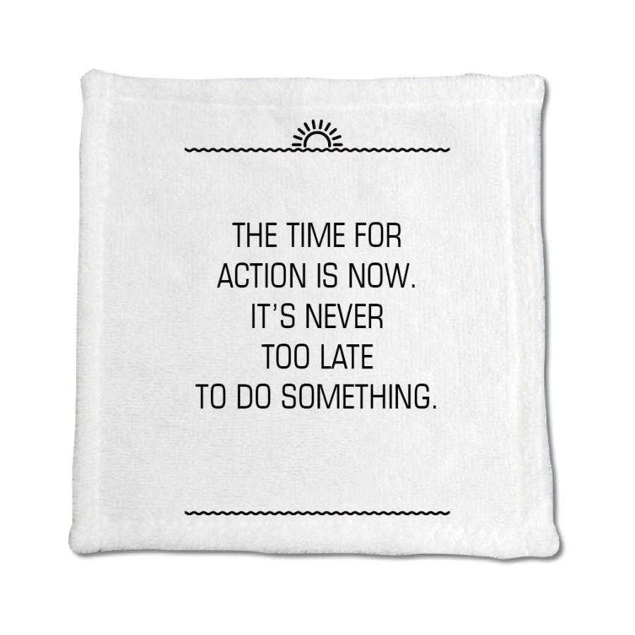 英語 名言 グッズ ハンドタオル The Time For Action Is Now 262 サンライズ 0mm 0mm オリジナル おすすめ かっこいい 父の日 E9192 オリジナルグッズ専門店ファンクリ 通販 Yahoo ショッピング