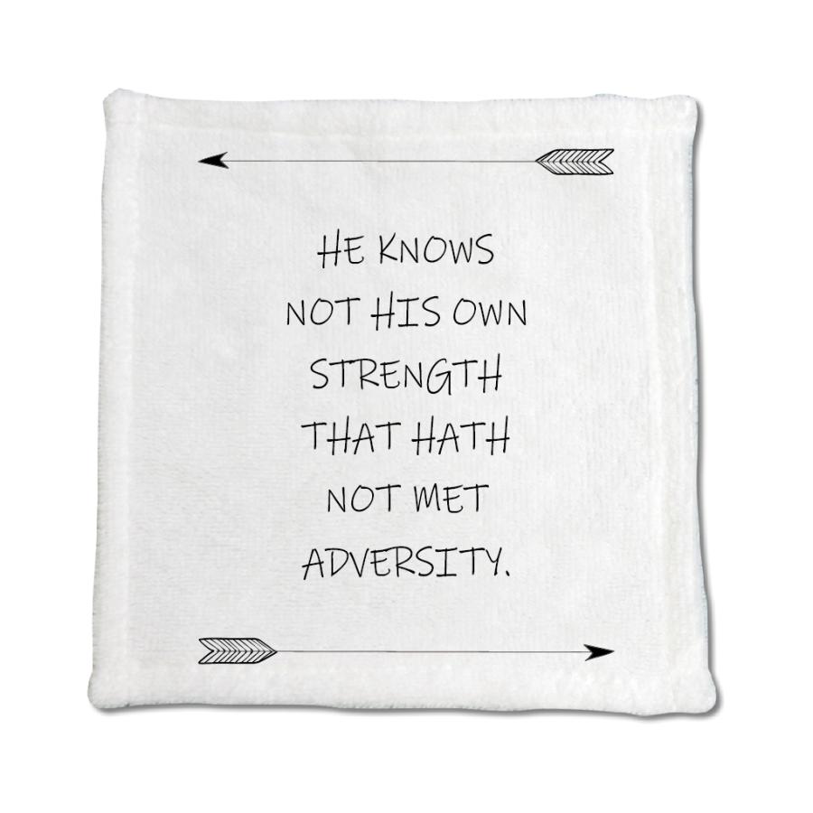 英語 名言 グッズ ハンドタオル He Knows Not His Own 1 アロー 0mm 0mm オリジナル おすすめ かっこいい E9326 オリジナルグッズ専門店ファンクリ 通販 Yahoo ショッピング