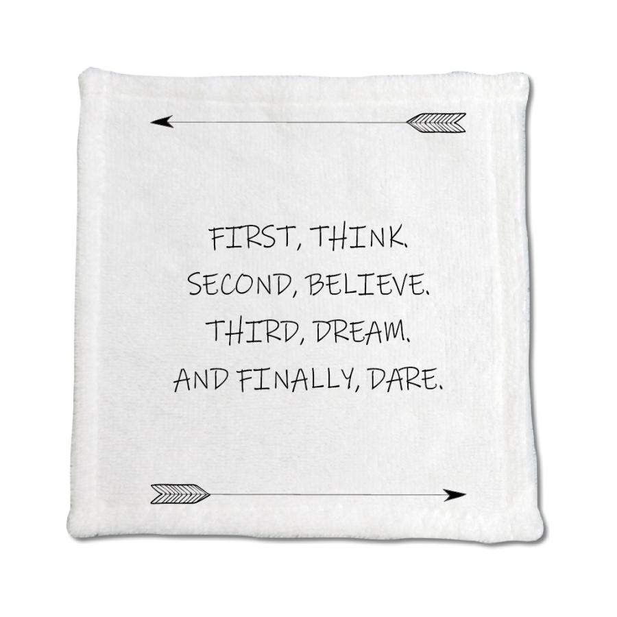 英語 名言 グッズ ハンドタオル First Think Second Believe 146 アロー 0mm 0mm オリジナル おすすめ かっこいい 父の日 E9352 オリジナルグッズ専門店ファンクリ 通販 Yahoo ショッピング