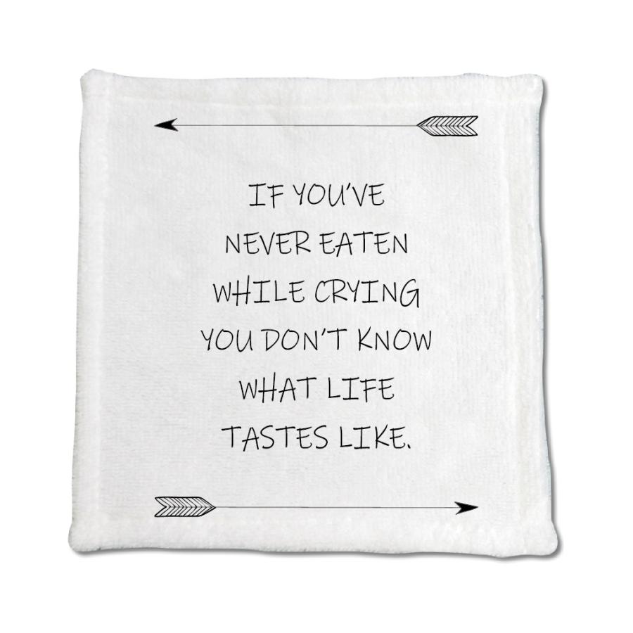 英語 名言 グッズ ハンドタオル If You Ve Never Eaten 225 アロー 0mm 0mm オリジナル Pstv 卒業 E9431 オリジナルグッズ専門店ファンクリ 通販 Yahoo ショッピング