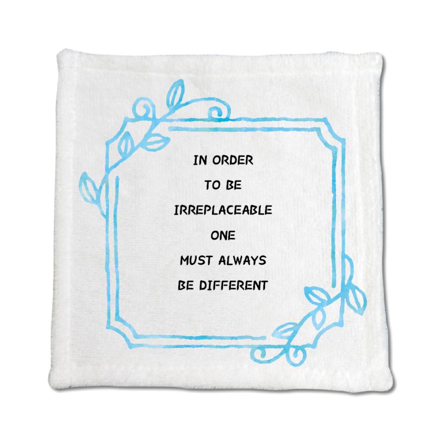 英語 名言 グッズ ハンドタオル In Order To Be 6 リーフブルー 148mm 148mm オリジナル おすすめ かっこいい E94 オリジナルグッズ専門店ファンクリ 通販 Yahoo ショッピング