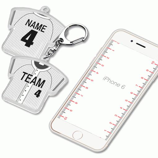 野球 【 〇 キーホルダー 】 【 〇 Cタイプ 】  名入れ 野球グッズプレゼント 卒業記念品 卒部記念品 卒団記念品 部活 |  | 05