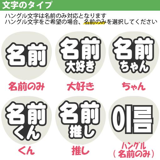 うちわ 片面うちわ(簡単オーダー シール 名前うちわ)応援うちわ 手作り