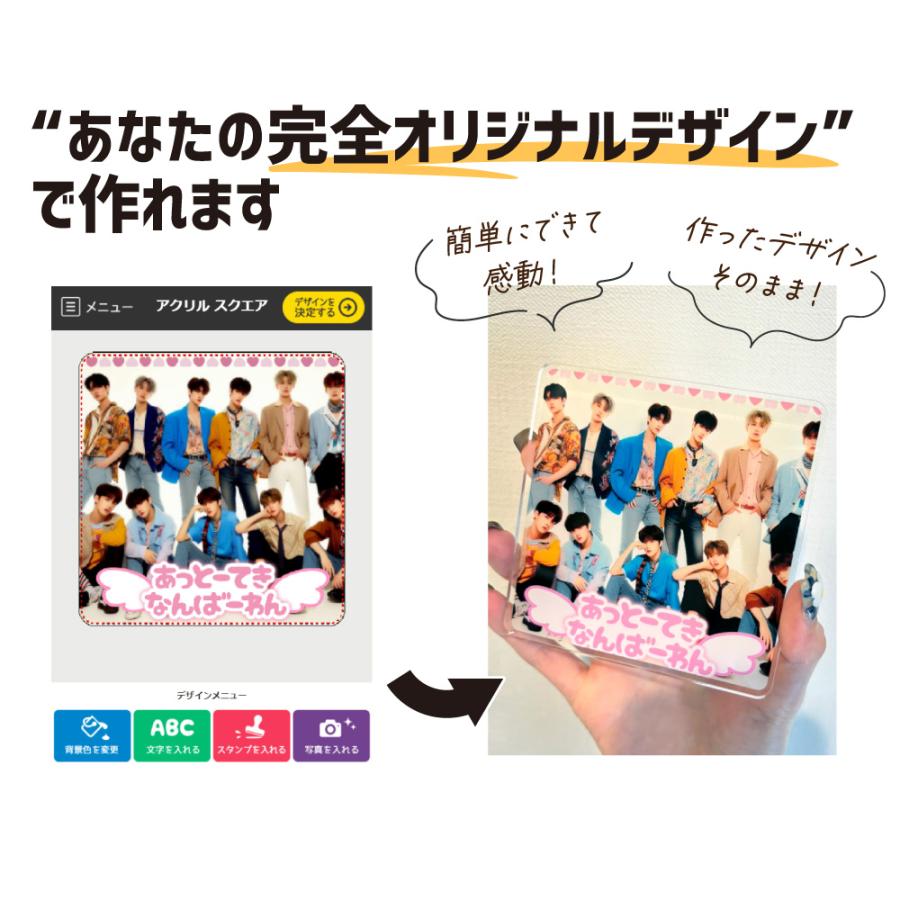 Web deco コースター【 コルク】【 スクエア型 】【 4枚1セット 】 名入れ オーダーメイド プリント 写真 記念品 ギフト 写真 自作 七五三 |  | 02