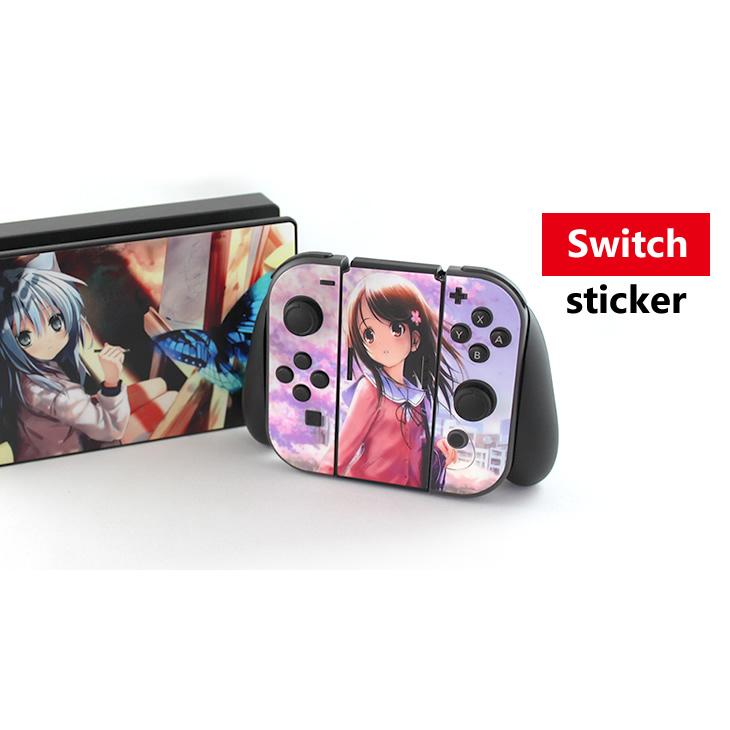 Web deco ゲームスキンシール 【 Switch 】【単品】名入れ オーダーメイド プリント 写真アニメ ゲーム ステッカー プレゼント |  | 01