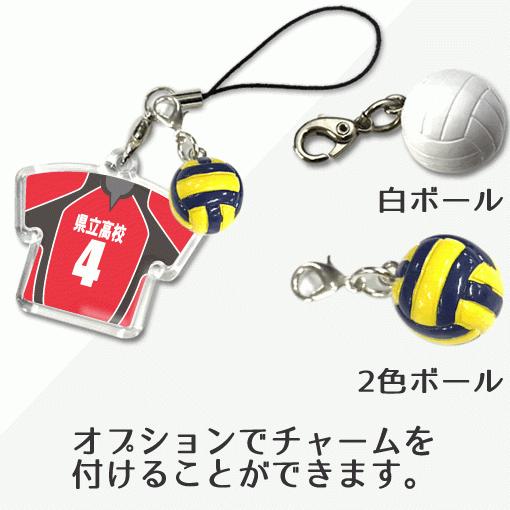 バレー 【 〇 ストラップ 】 【 〇 Aタイプ 】 【 □ プラスチックタイプ 】  名入れプレゼント 卒業記念品 卒部記念品 卒団記念品 部活 |  | 04