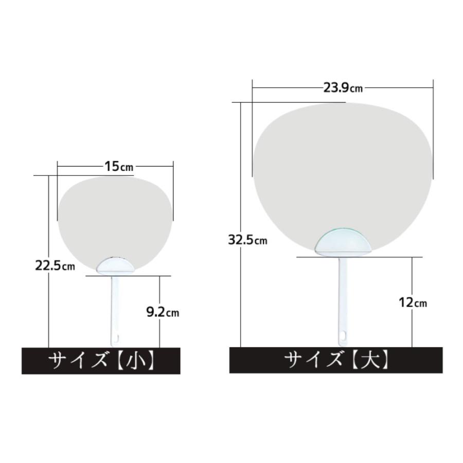 Web deco 透明うちわ【□大】【□背面ホワイト】 単品 ウェブデコ 写真 自作 プレゼント |  | 04