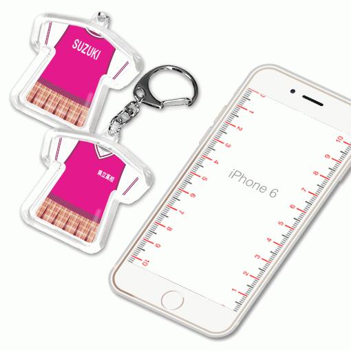 ゴルフ 女子 【 〇 キーホルダー 】 【 〇 Bタイプ 】  名入れ ゴルフグッズプレゼント 卒業記念品 卒部記念品 卒団記念品 部活 |  | 04