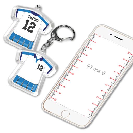 ラクロス 【 〇 キーホルダー 】 【 〇 Bタイプ 】 記念品 名入れ ラクロスグッズプレゼント （ネコポス可） |  | 04