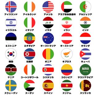 国旗 ステッカー シール 1ヶ国 丸形 国旗グッズ 応援 ネコポス可 Stk Kokki 1 C オリジナルグッズ専門店ファンクリ 通販 Yahoo ショッピング