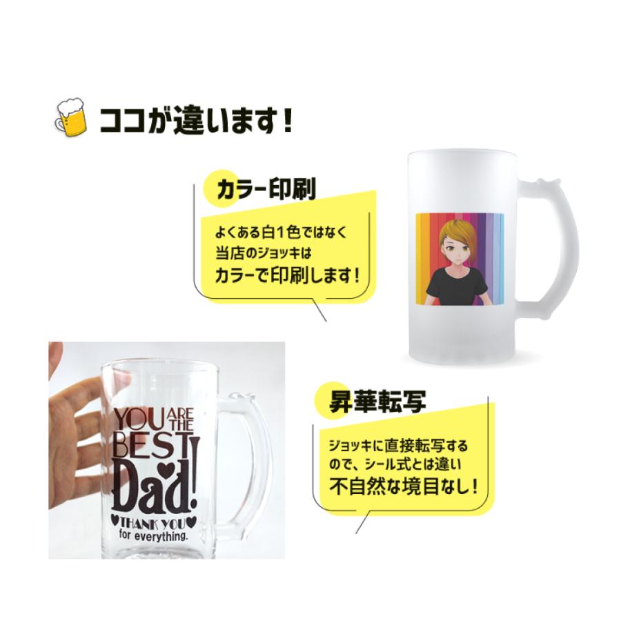 Web deco ビールジョッキ 【□半透明】　単品 ウェブデコ 写真 自作 プレゼント |  | 02