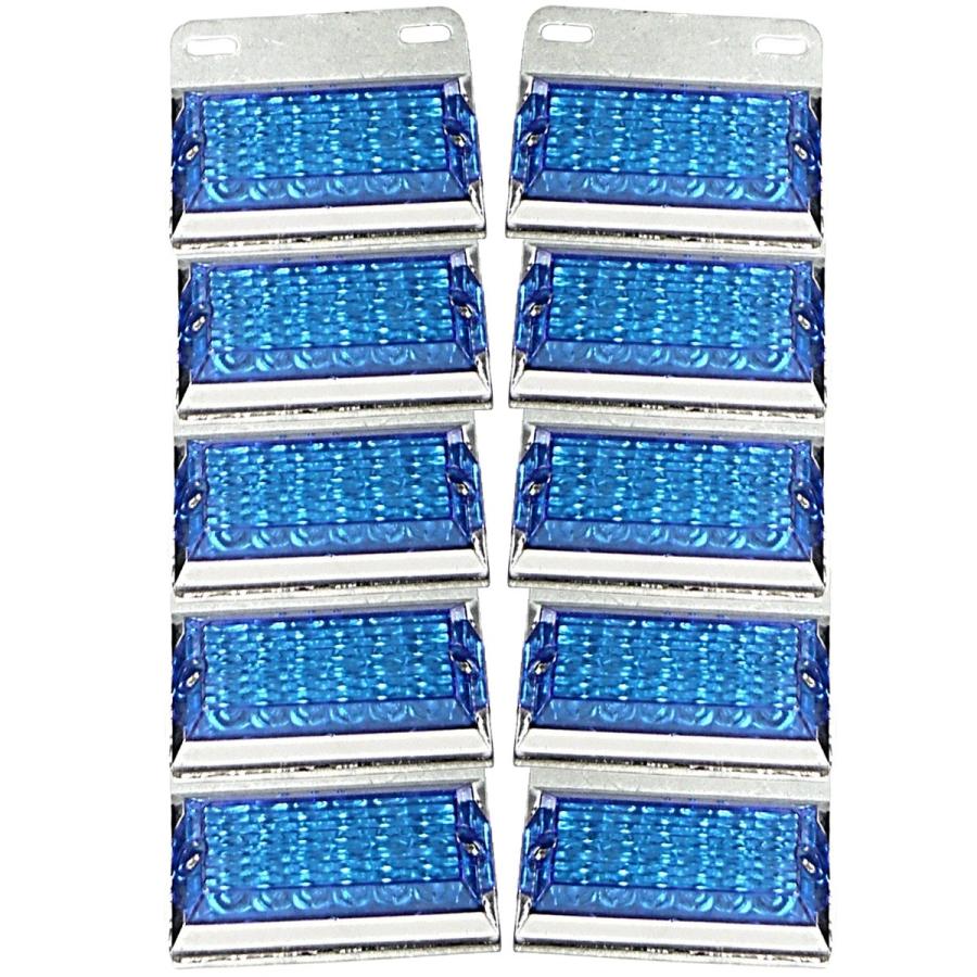トラック用 サイド マーカー 角型 12 LED 24V用 標識 ランプ