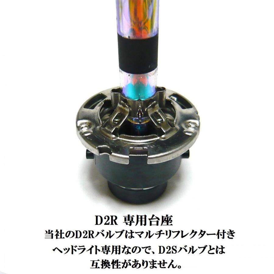 ヘッドライト D2R 専用設計 55W HIDバルブ 交換用 ハイルーメン 2本セット 3000K/6000K/8000K/10000K/12000K 1年保証｜fun-hobby｜16