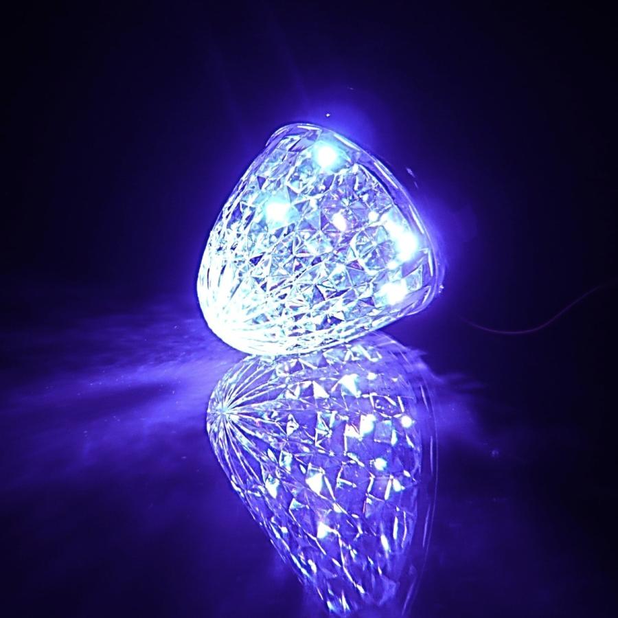 24V トラック用 LED マーカーランプ サイド マーカー 8面クリスタル