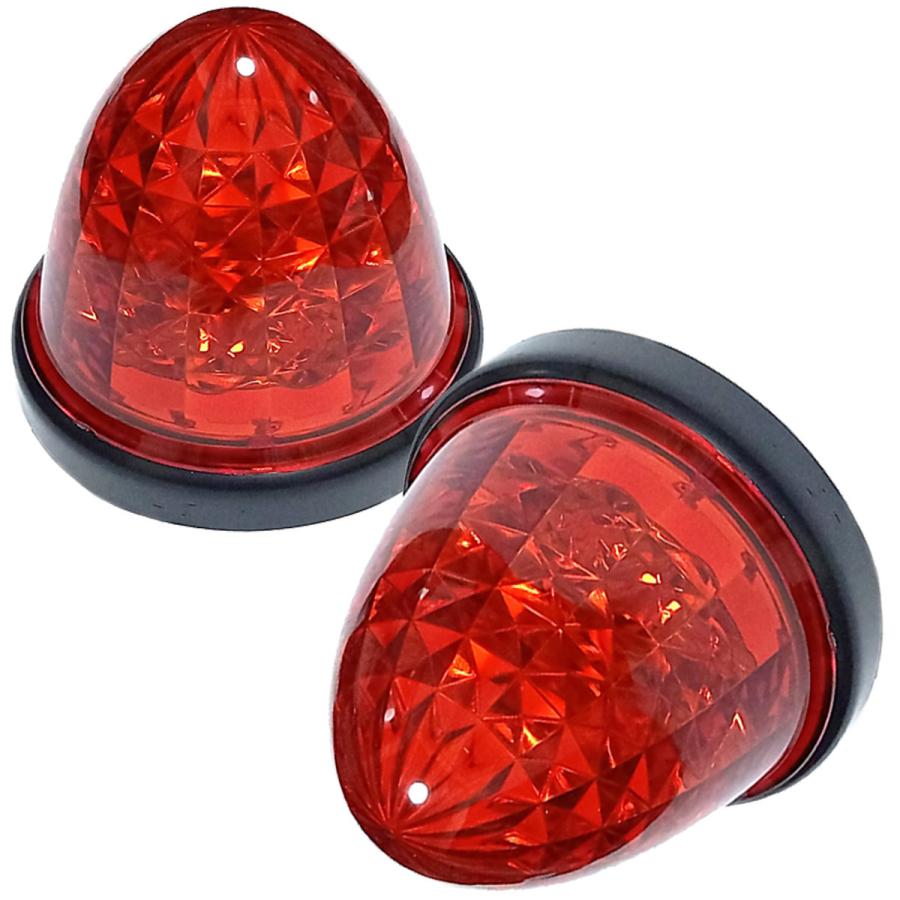 トラック用 マーカーランプ サイド マーカー 16LED 24V用 標識 ランプ