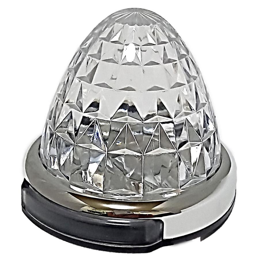 12V 24V トラック用 LED マーカーランプ 路肩灯機能付 サイド マーカー