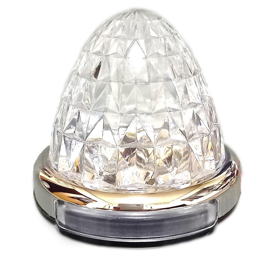 12V 24V トラック用 LED マーカーランプ 路肩灯機能付 サイド マーカー