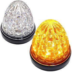 Cu 24V トラック用 LED マーカーランプ サイド マーカー クリスタル